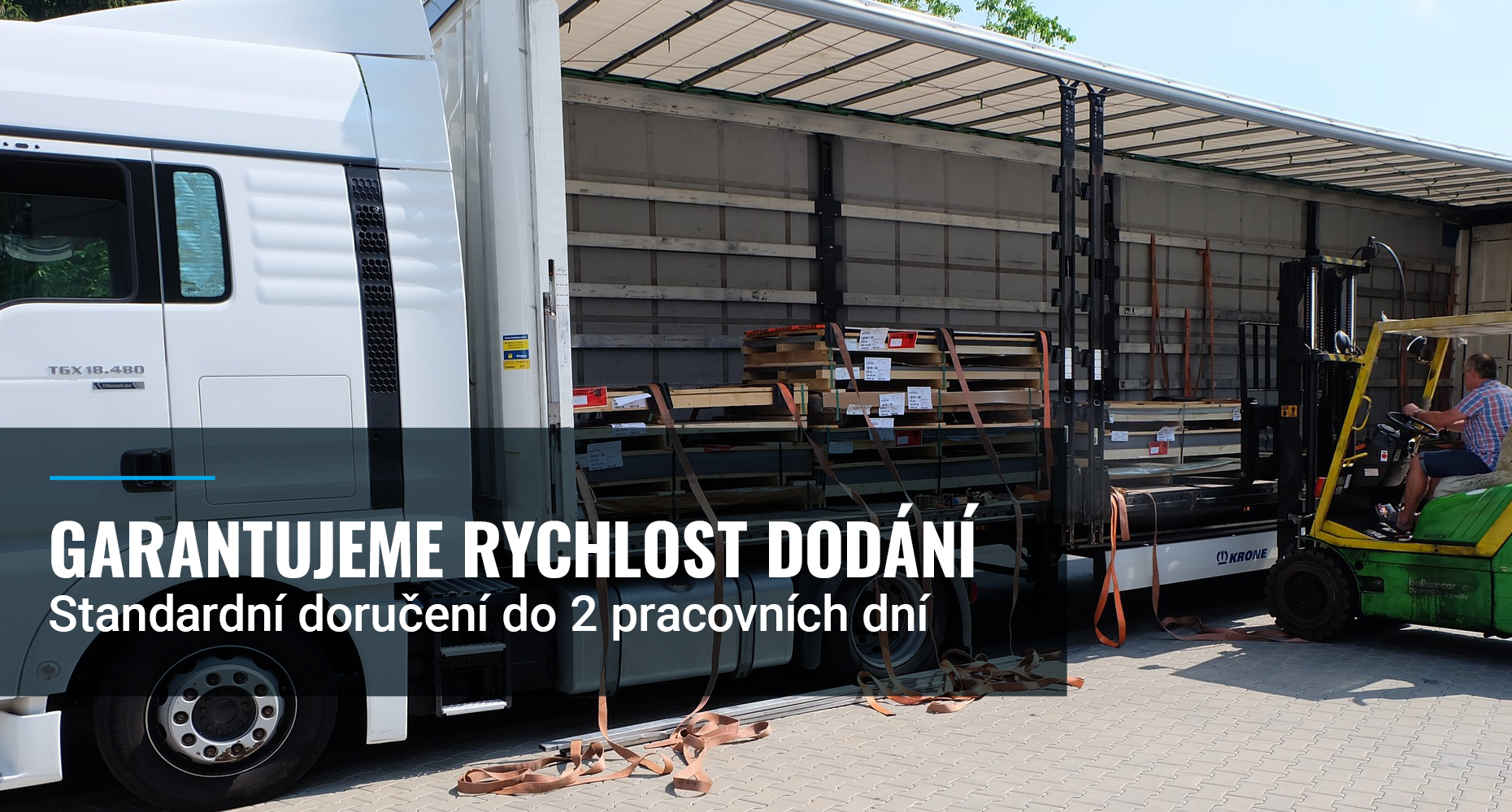 Banner - Garance rychlosti dodání