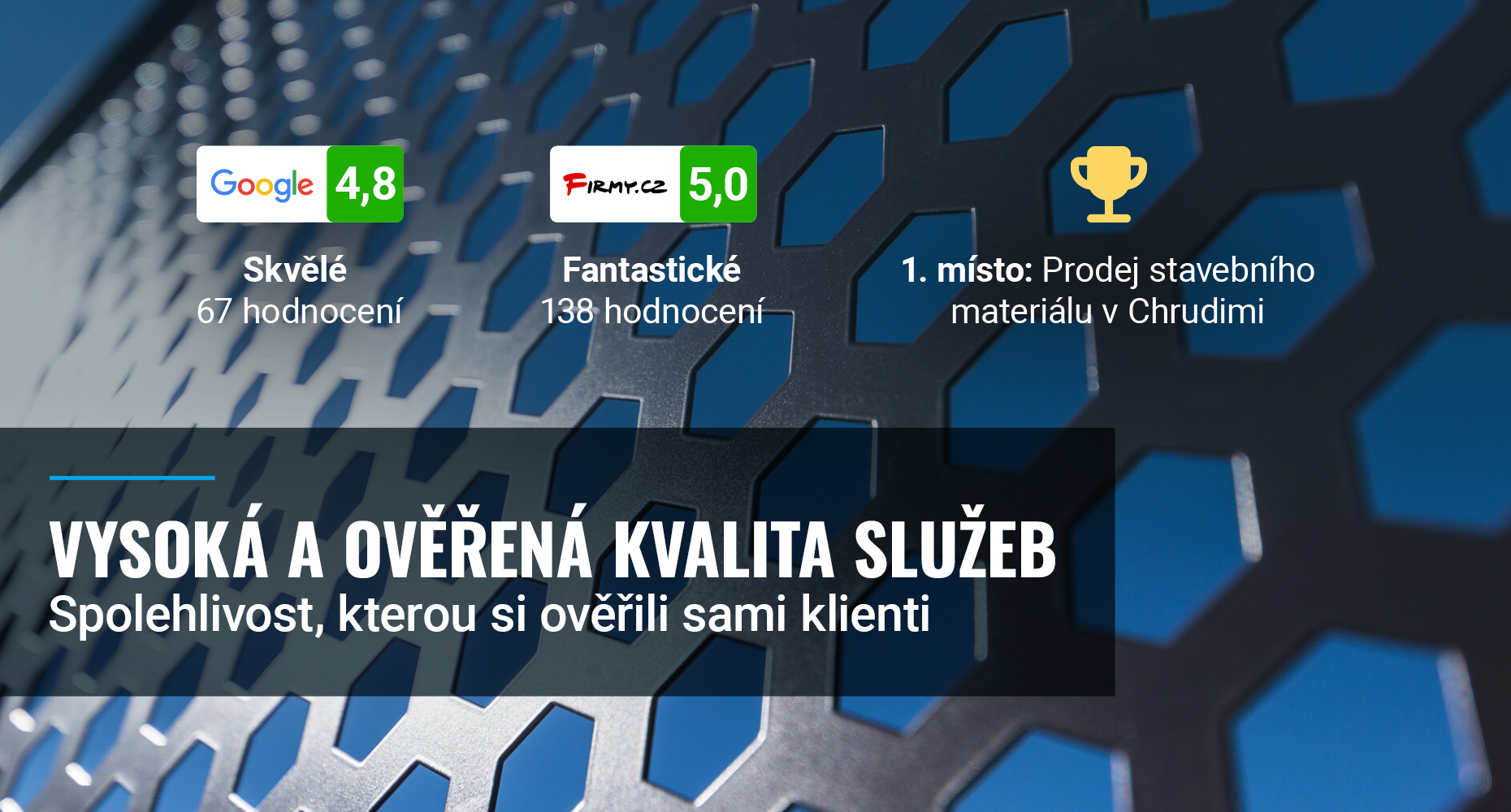 Banner - Hodnocení obchodu