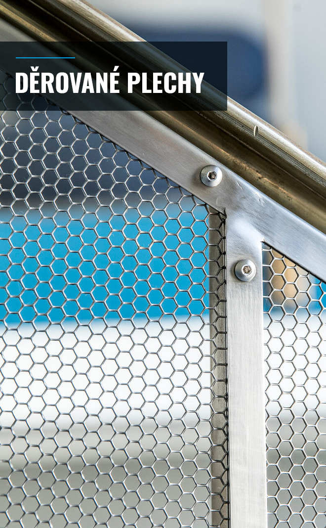 Banner - Děrované plechy