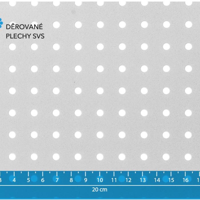 Děrovaný plech Rg 4.5-15 ocel
