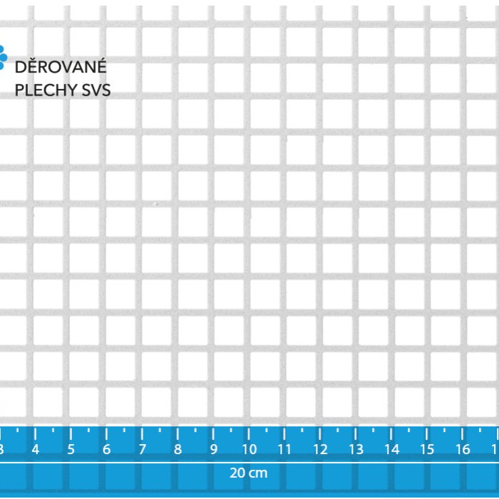 Děrovaný plech Qg 8-10 ocel