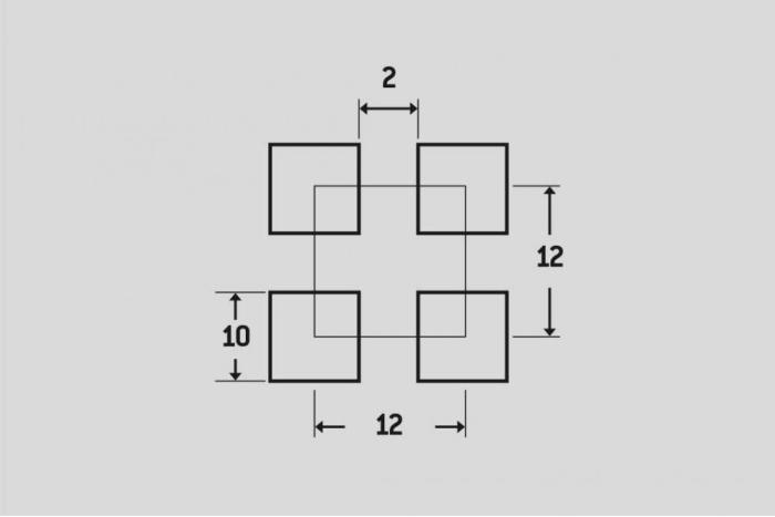 Děrovaný plech Qg 10-12 ocel