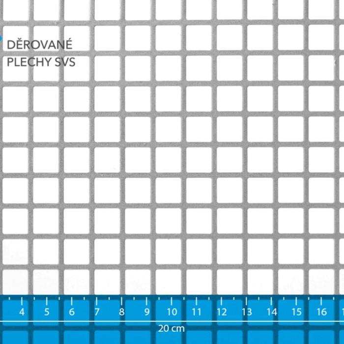 Děrované plechy Qg 10-12 pozink