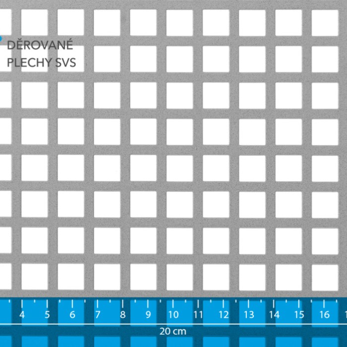 Děrované plechy Qg 10-14 pozink