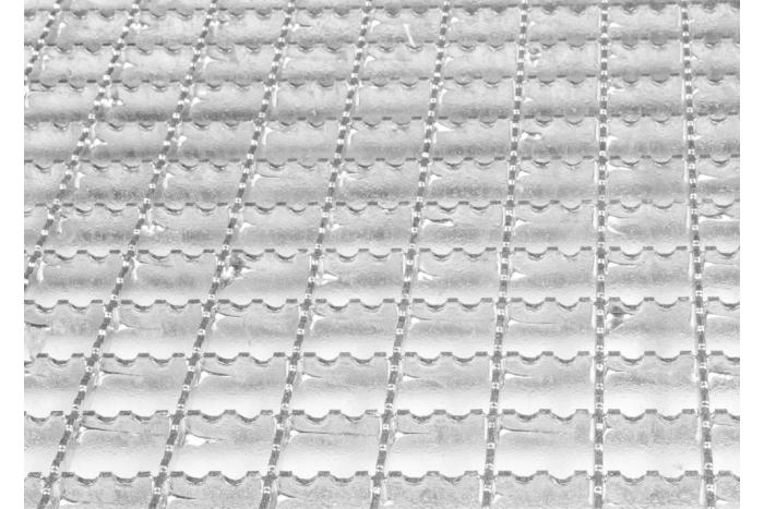 Pozinkovaný rošt lisovaný 500x1000/30x30/30x2 mm oboustranný protiskluz