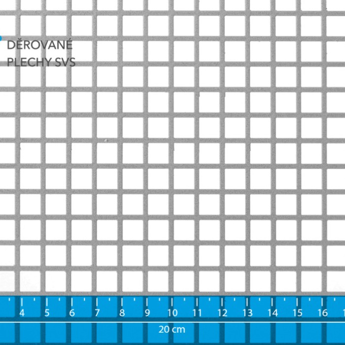 Děrovaný plech Qg 8-10 ocel