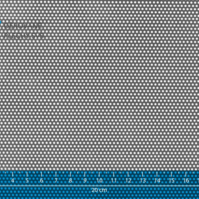 Děrovaný plech Rv 1.25-2.5 ocel