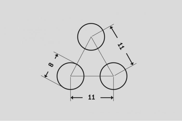 Děrovaný plech Rv 8-11 nerez 1.4301
