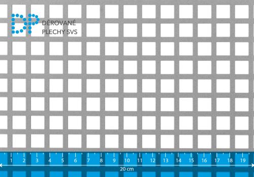 Děrovaný plech ocelový Qg 10-14