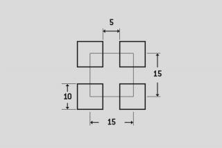 Děrovaný plech nerezový Qg 10-15
