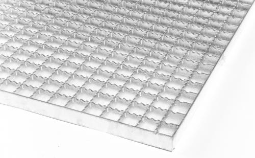 Pozinkovaný rošt 1000x1000 oboustranný protiskluz