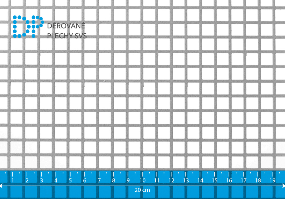 Děrovaný plech ocelový Qg 8-10