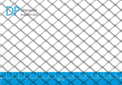 Tahokov pozinkovaný Q20x15