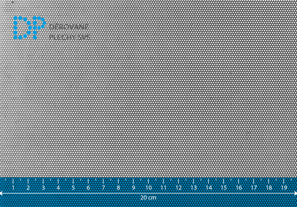 Děrovaný plech ocelový Rv 0,75-1,5